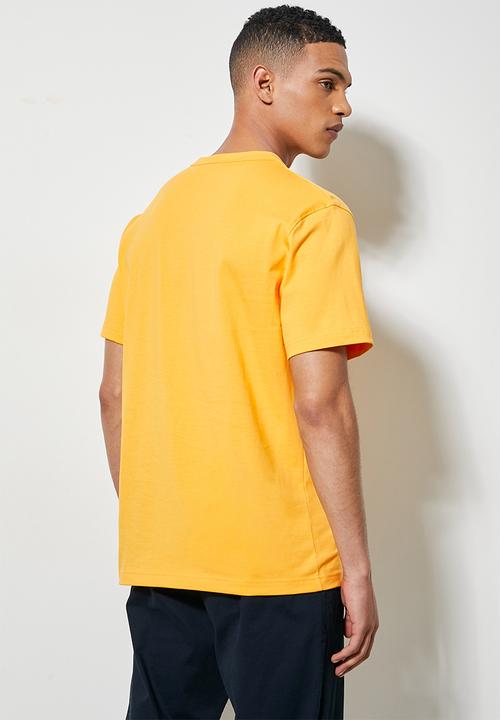 Superbalist - Aaron organic relaxed fit crew tee - yellow