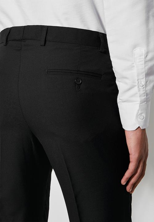 Superbalist - Regular fit trouser - black