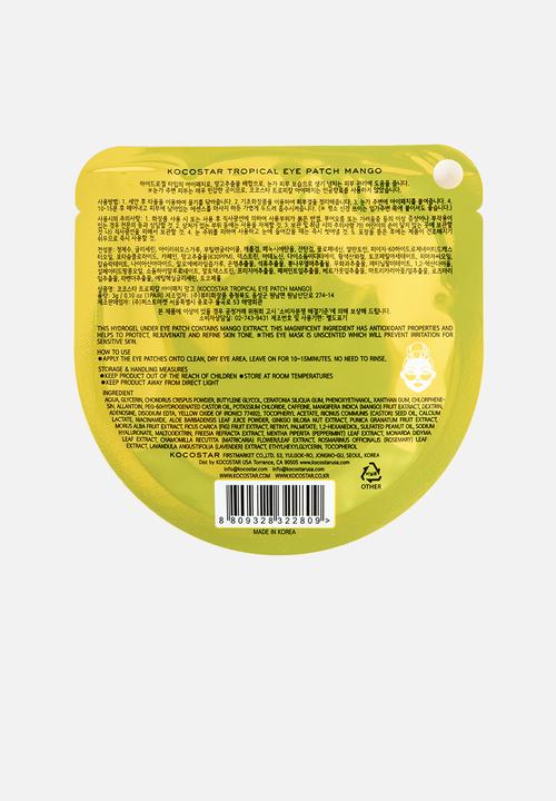 KOCOSTAR - Eye Patch Pair - Tropical Mango