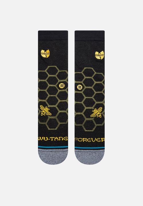 Stance Socks - Hive crew socks - black multi