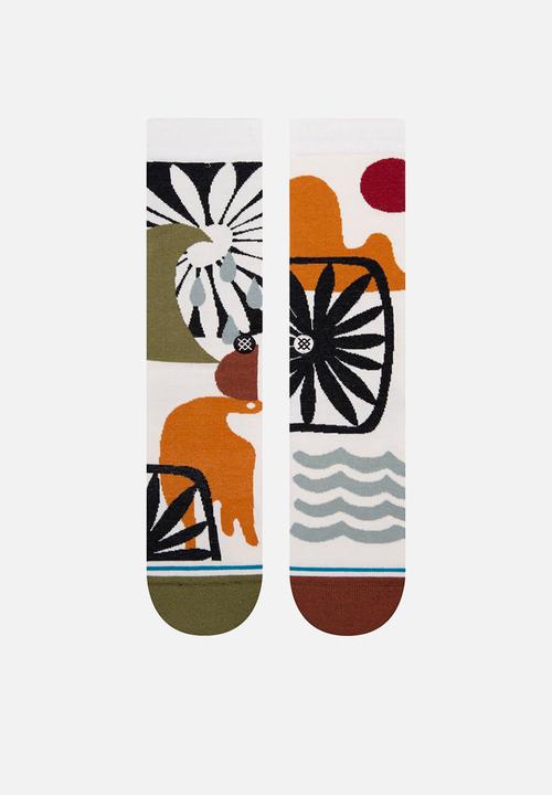Stance Socks - Land and sea socks - ecru