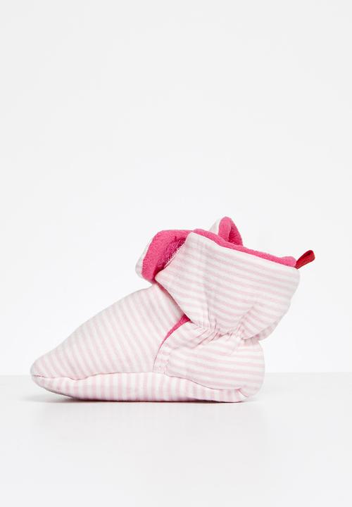 Pop Candy - Girls cotton booties - pink