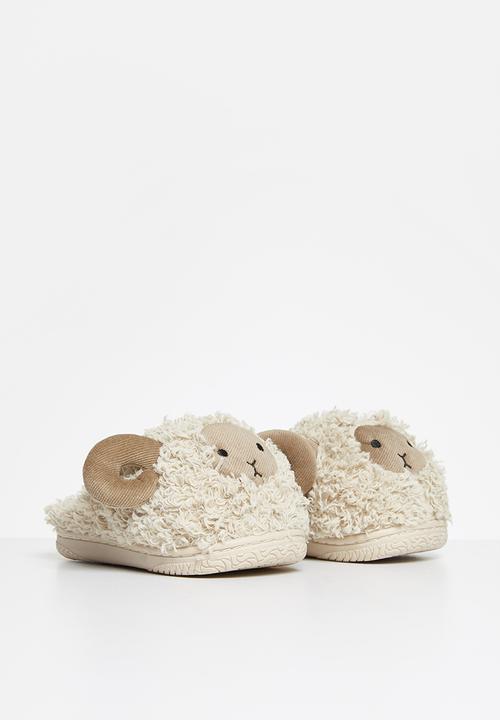 Pop Candy - Sheep slippers - oatmeal