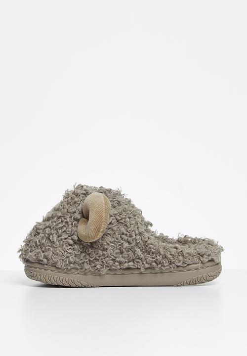 Pop Candy - Sheep slippers - grey