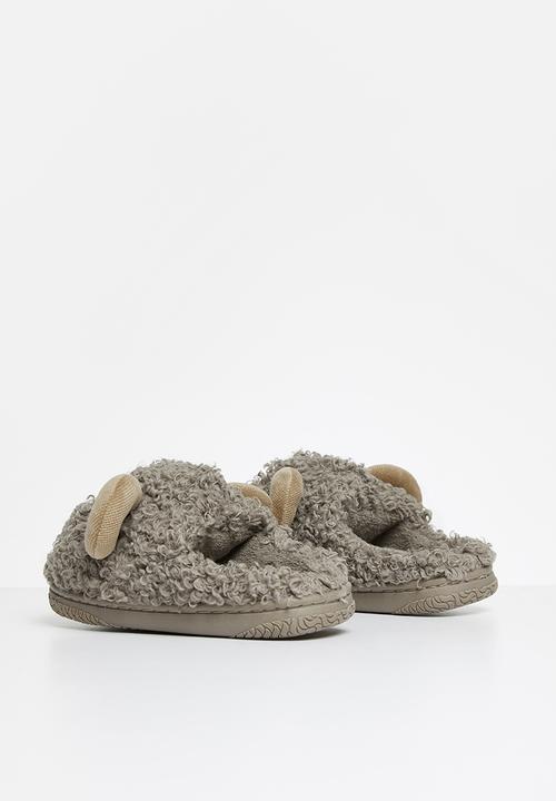 Pop Candy - Sheep slippers - grey