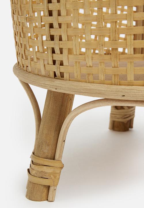 Sixth Floor - Nan bamboo planter - natural