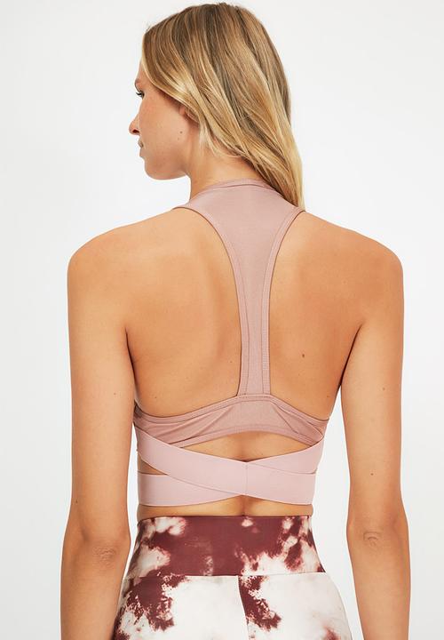 Trendyol - Support back detail knitted sports bra  - camel