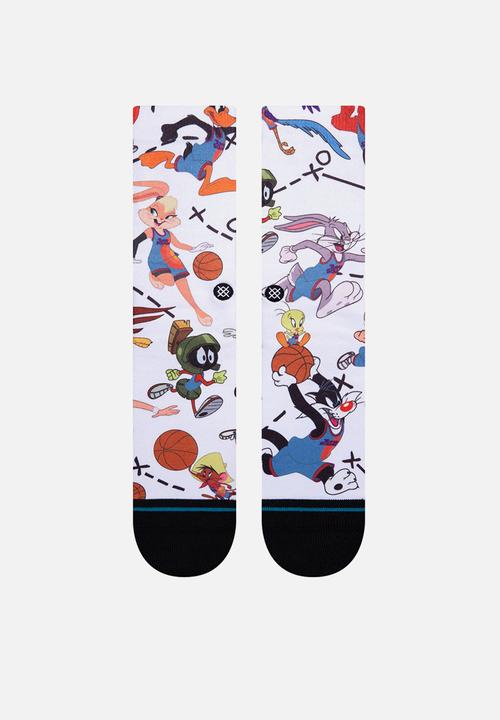 Stance Socks - Tune conversational socks - white multi