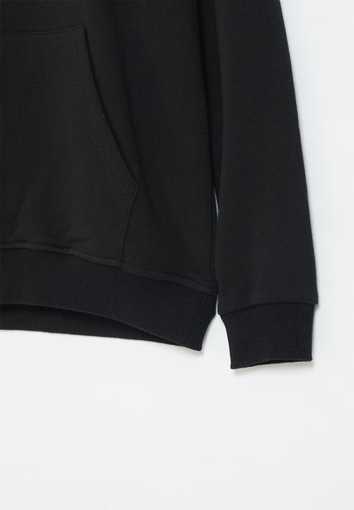Pop Candy - Boys hoodie with pockets - black