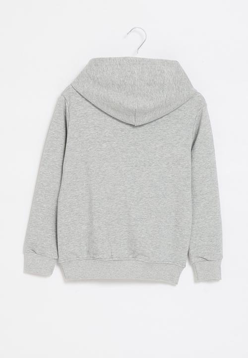 Pop Candy - Boys hoodie with pockets - grey