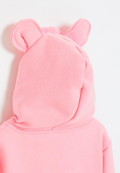 Pop Candy - Girls hoodie with ears - pink