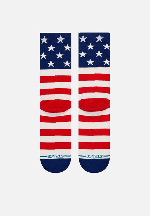 Stance Socks - The fourth st crew socks - multi