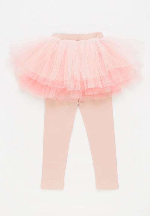 Pop Candy - Girls tutu leggings - pink