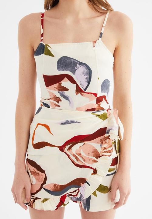 Trendyol - Strap detail jumpsuit  - multi 