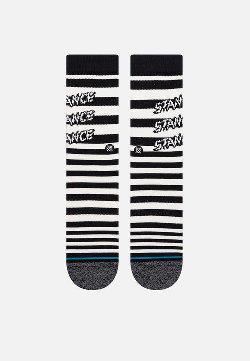 Stance Socks - Jail card socks - black multi
