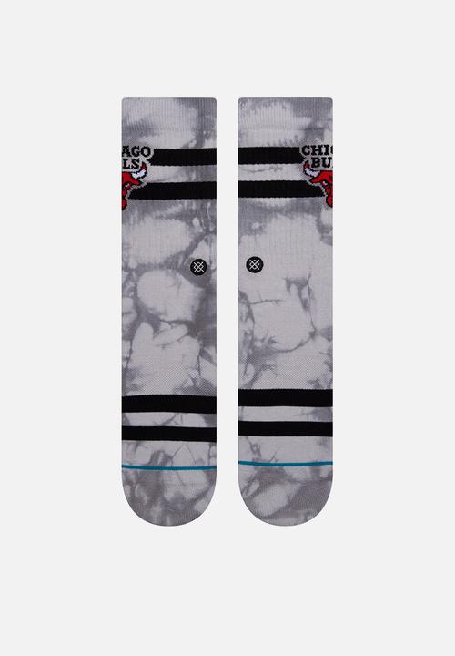 Stance Socks - Bulls dyed socks - grey & black