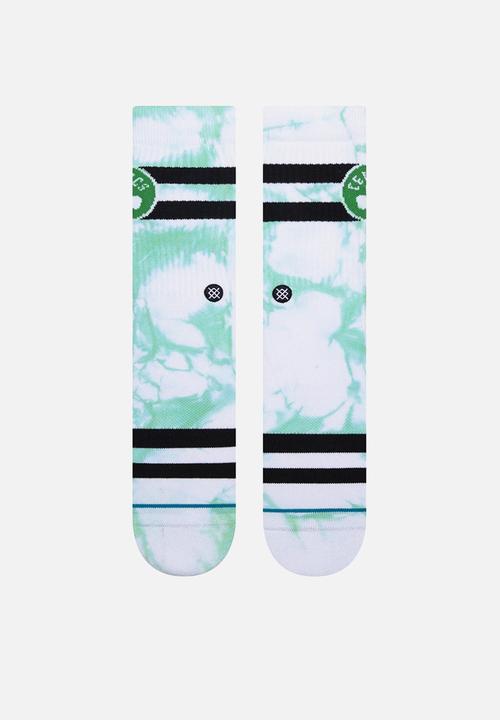 Stance Socks - Celtics dyed socks - neon green