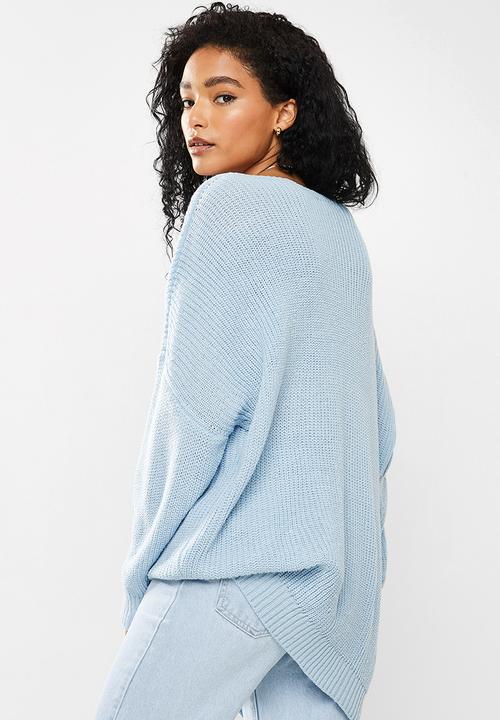 dailyfriday - Slouchy jumper - blue