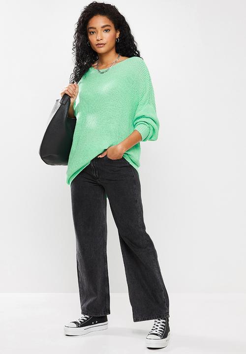 dailyfriday - Slouchy jumper - mint