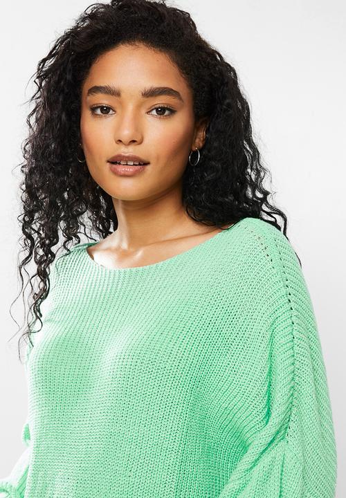 dailyfriday - Slouchy jumper - mint