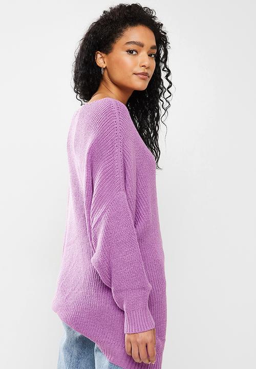 dailyfriday - Slouchy jumper - lilac
