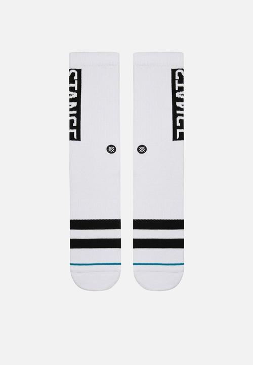 Stance Socks - Og socks - white & black 