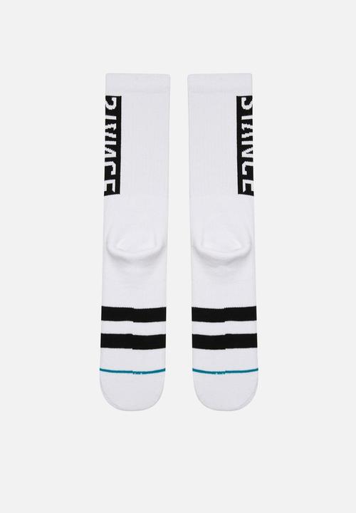 Stance Socks - Og socks - white & black 