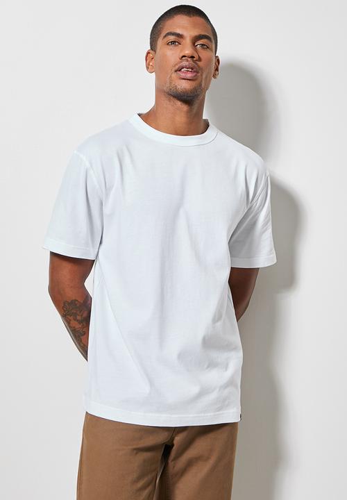 Superbalist - Aaron relaxed fit crew tee - white