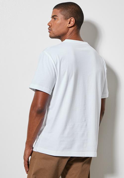 Superbalist - Aaron relaxed fit crew tee - white
