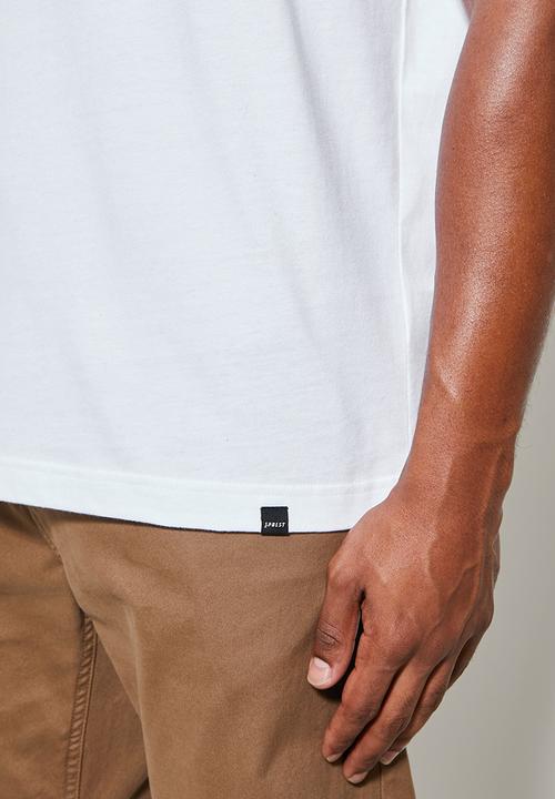 Superbalist - Aaron relaxed fit crew tee - white