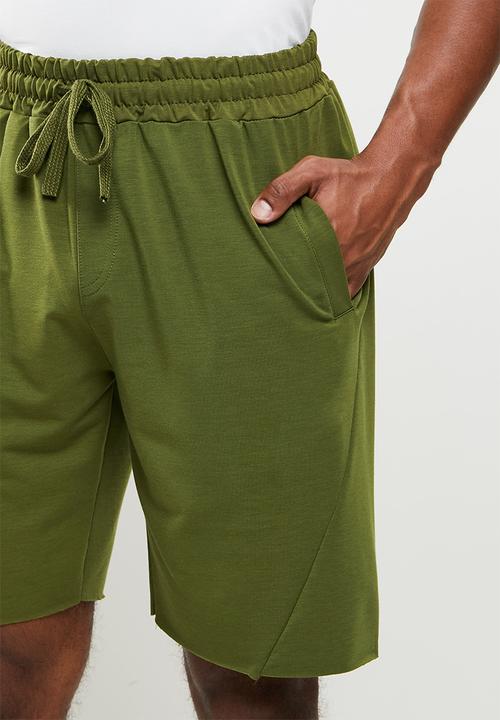 basicthread - Sweatshort - khaki