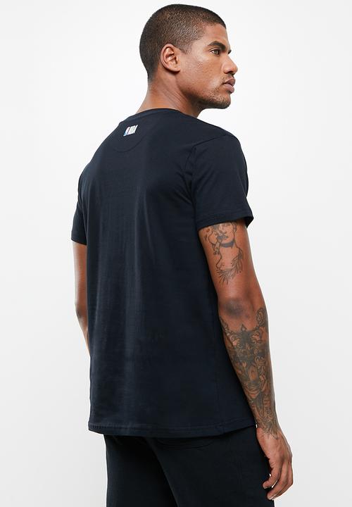 NBA - Icon lakers straight hem printed T-shirt - black