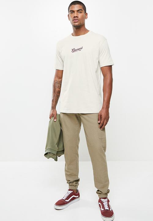 Element - Projects 1992 short sleeve tee - cream 