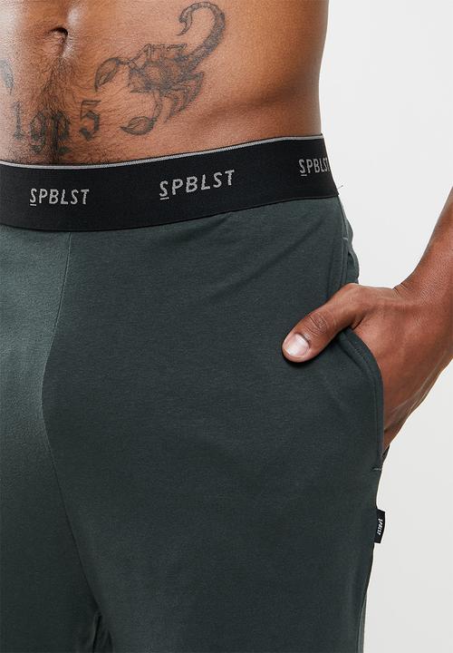 Superbalist - 2-pack knit slim lounge pant - multi