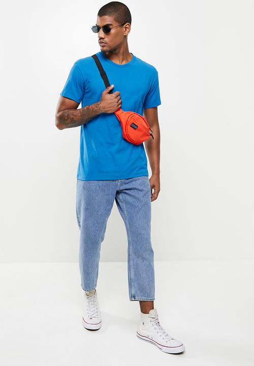 basicthread - Crew neck t-shirt - blue 