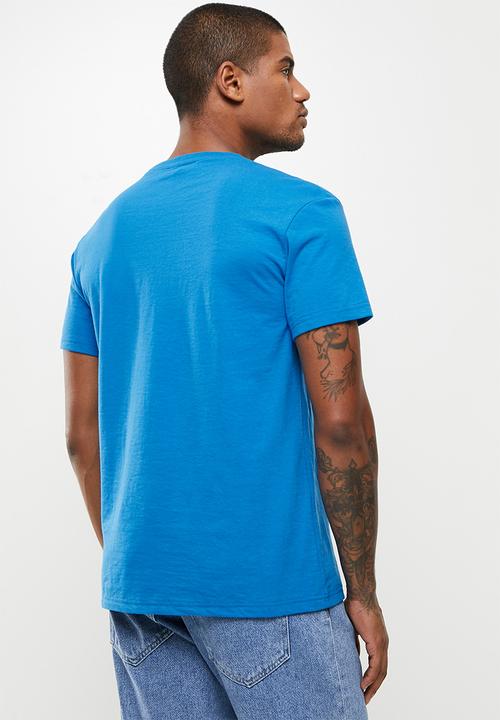 basicthread - Crew neck t-shirt - blue 