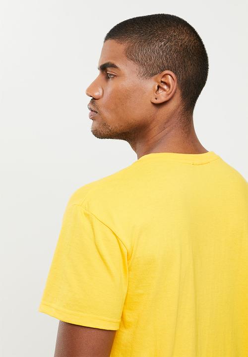 basicthread - Crew neck t-shirt - yellow