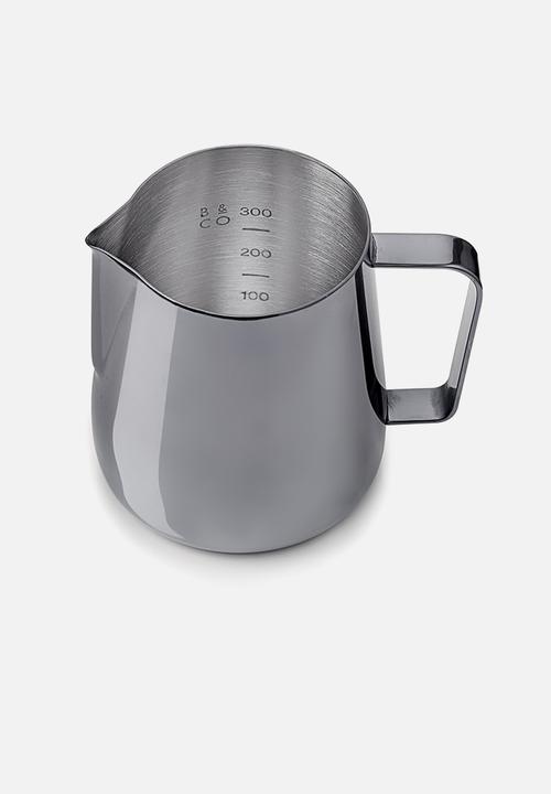 Barista & Co - Core milk jug 420ml - black stainless steel
