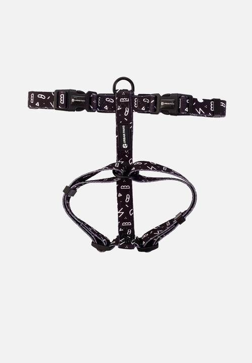 Urbanpaws - Max harness and lead pack- black