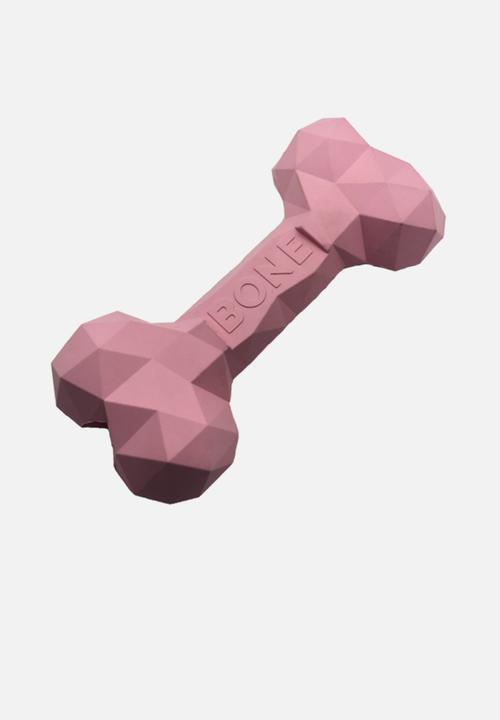 Urbanpaws - Silicone bone chew toy - pink