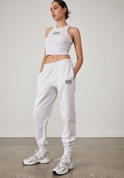 Factorie - Lcn nasa classic trackpants - lcn nas silver