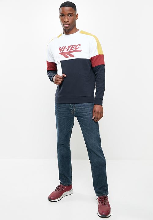 Hi-Tec - Mens old school sweater - multi