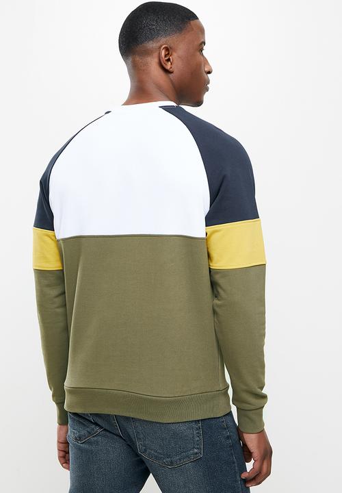 Hi-Tec - Mens old school sweater - multi