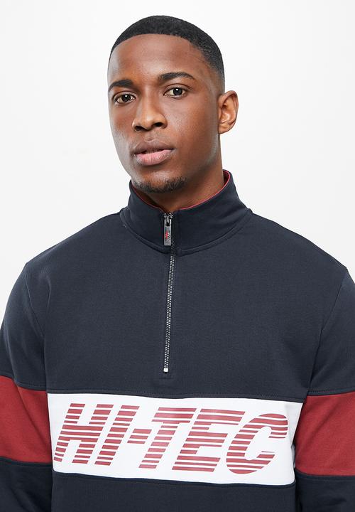 Hi-Tec - Heritage 1/4 zip sweater - multi