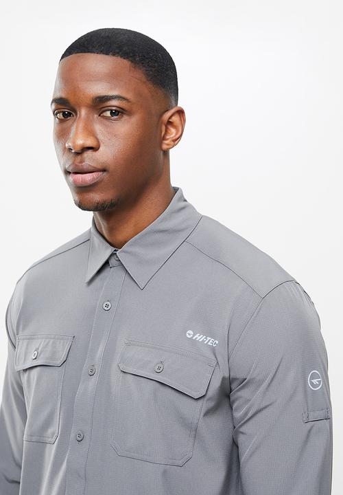 Hi-Tec - Tech long sleeve shirt - light grey