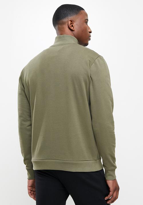 Hi-Tec - Heritage 1/4 zip sweater - green