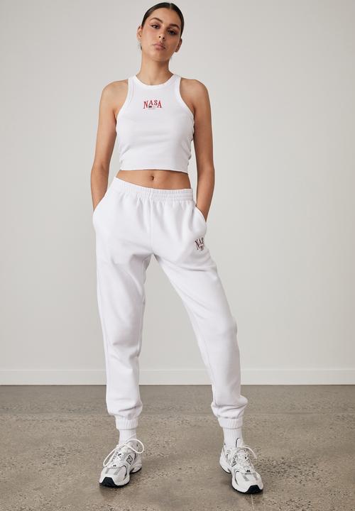 Factorie - Lcn nasa classic trackpants - lcn nas white/nasa heritage