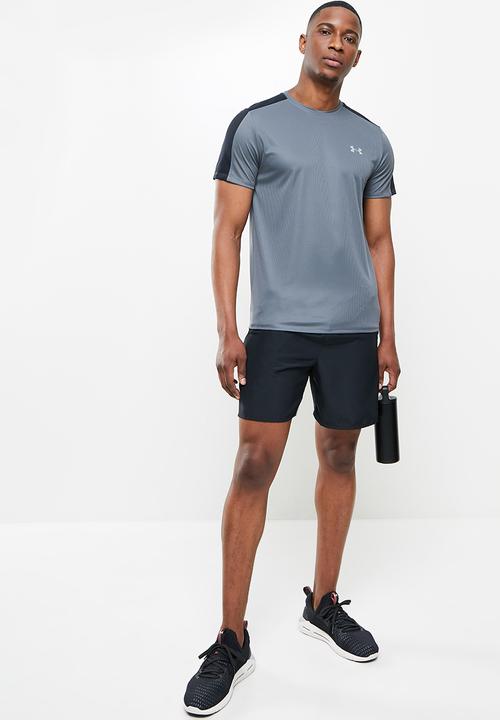 Under Armour - Ua speed stride short sleeve - grey