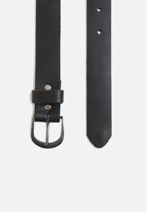 Superbalist - Charli waist leather belt - black