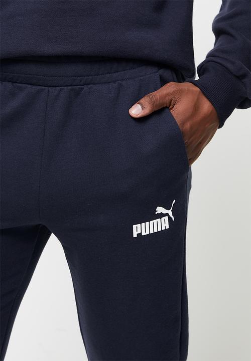 PUMA - Ess slim pants tr - navy 